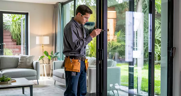 Sliding Door Jamb Lock Repair in Englewood, FL