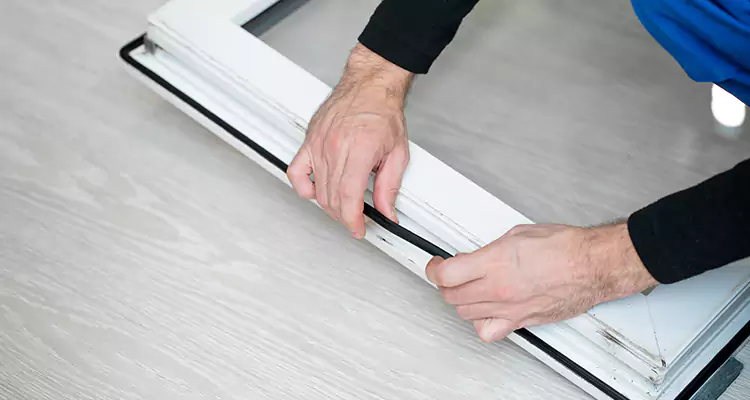 Garage Door Trim Seal Repair in Englewood, FL